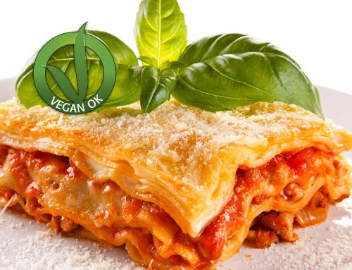 Lasaña Tomate (veganas)