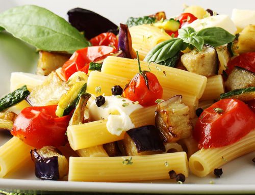 Macarrones pequeños a la Jardinera